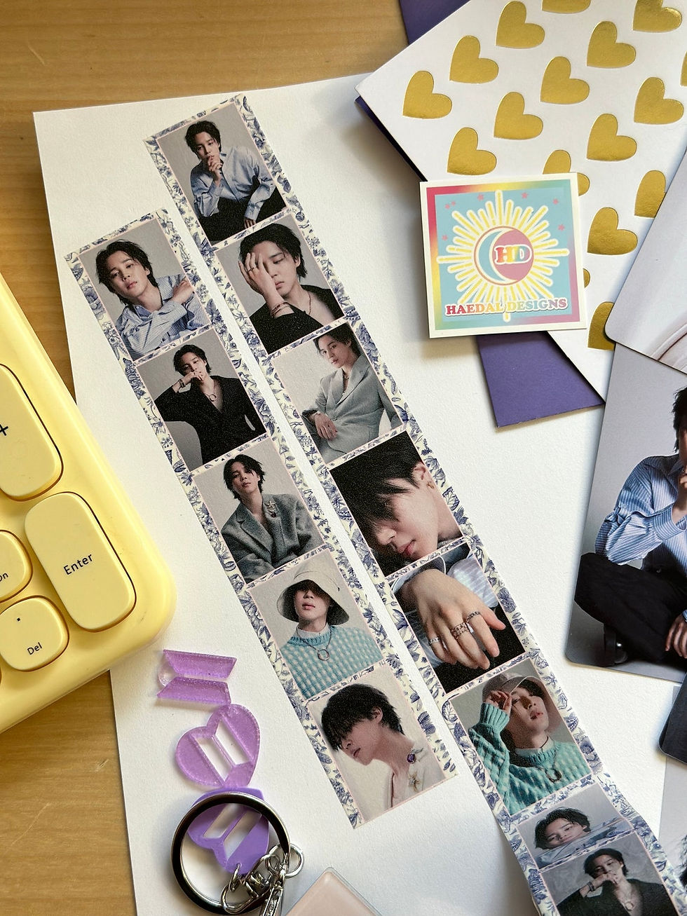 Thumbnail: WHOLESALE - Jimin - Harper's Bazaar Korea Washi Tape - 30mm x 10m