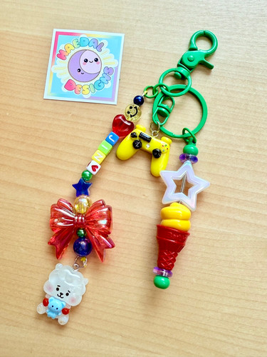 RJ-oy Stick Keychain — Happy JIN Collection | Haedal Designs