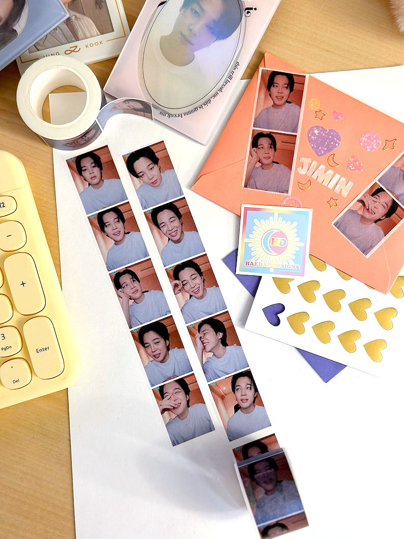 Thumbnail: Jimin 09.01.23 WeLive Washi Tape - 30mm x 10m