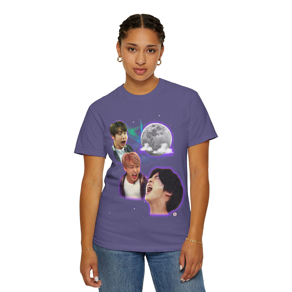 Thumbnail: “Three Jins Howling at the Moon” - Unisex T-Shirt
