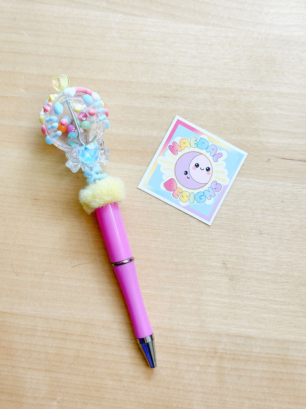 Thumbnail: Sugarburst Pop - Candycore Series Beaded Pen