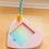 Thumbnail: Notepad Holder - Heart (Light Pink)