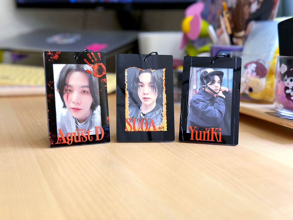 Thumbnail: D-Day Series Photocard Holder Keychain (3 Versions)
