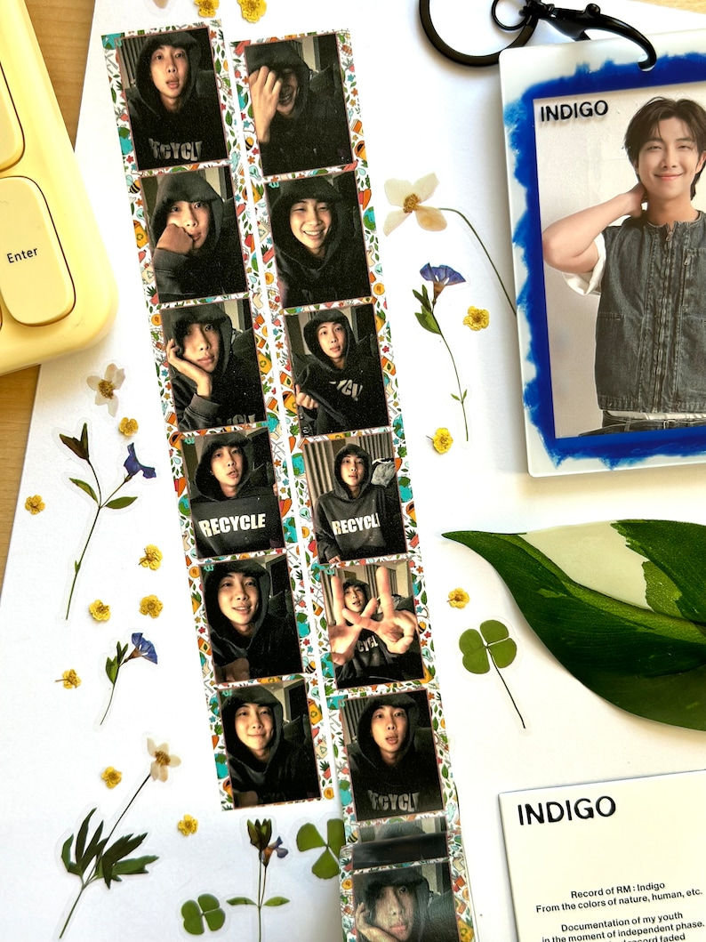 Thumbnail: WHOLESALE - BTS Namjoon 10.18.23 WeLive Washi Tape - 30mm x 10m