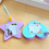Thumbnail: Notepad Holder - Star (Lavender Shimmer)