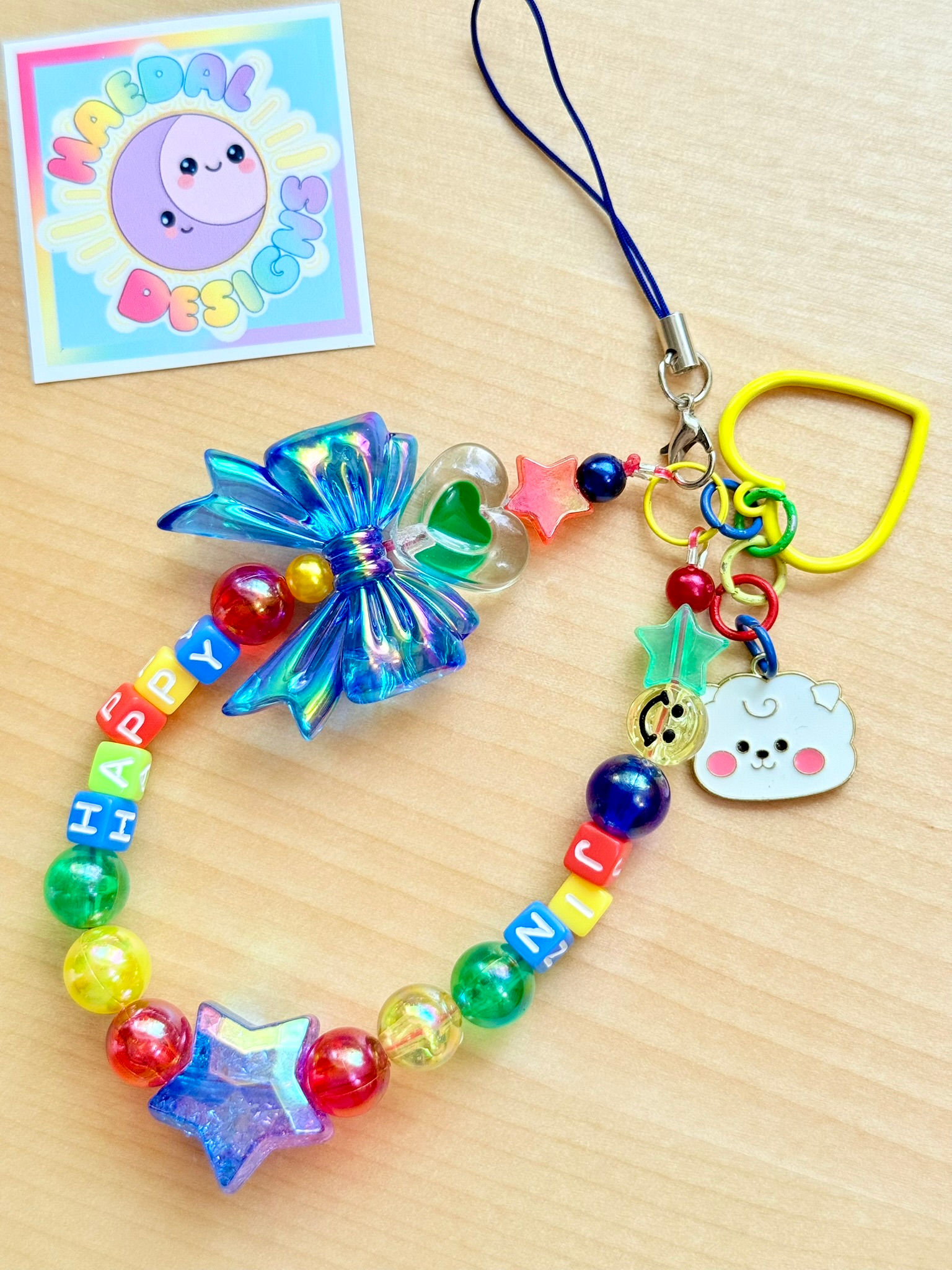 "RJ’s Happy Hotline" Phone Chain - Happy JIN Collection