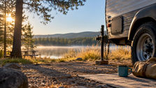 Anonymous RV at a Minnesota campground