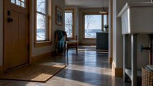 Quiet interior of an unoccupied Minnesota home