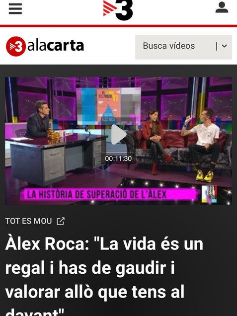 TV3 PRESENTANDO MI LIBRO