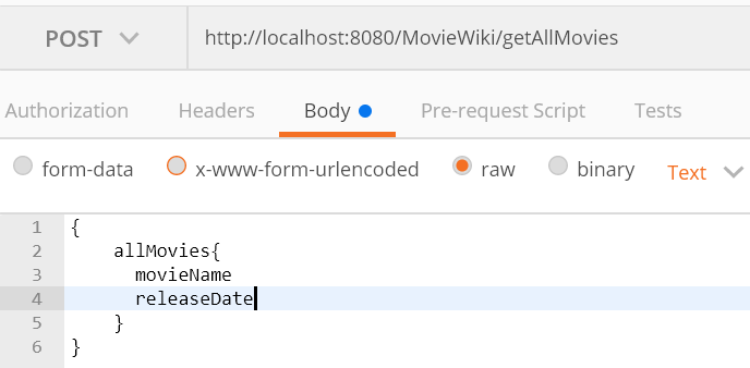 GraphQL(Graph Query Language)