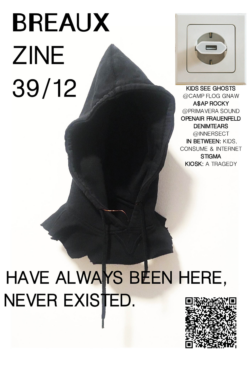Thumbnail: BREAUX ZINE 39/12 ISSUE 1 "IN BETWEEN"
