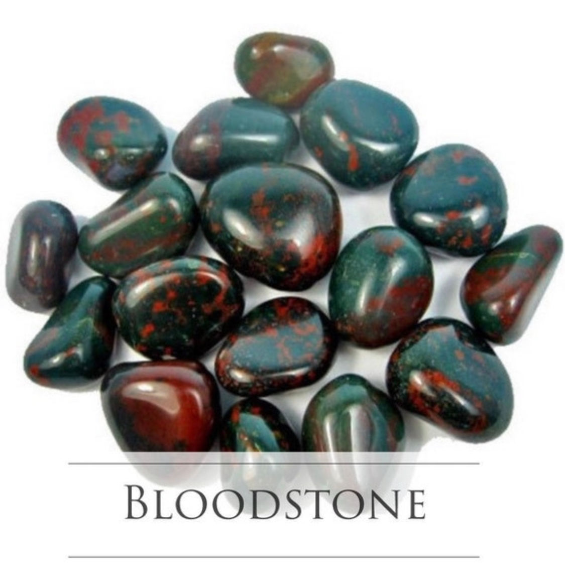 Bloodstone Tumbled Gemstone