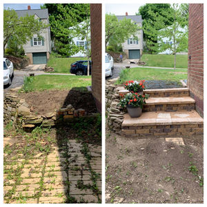 Retaining Wall Installation