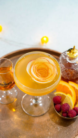 Shaken Sangria Cocktail by A Couple in the Kitchen