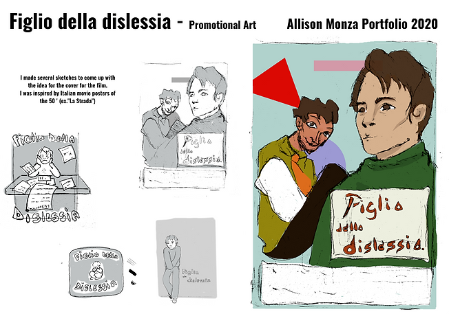 Figlio della dislessia - Promotional Art