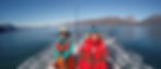 Sampling in Greenland (Ameralik fjord) near Nuuk