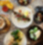 a mixture of small tapas plates