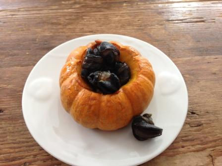 Mini-citrouilles aux escargots