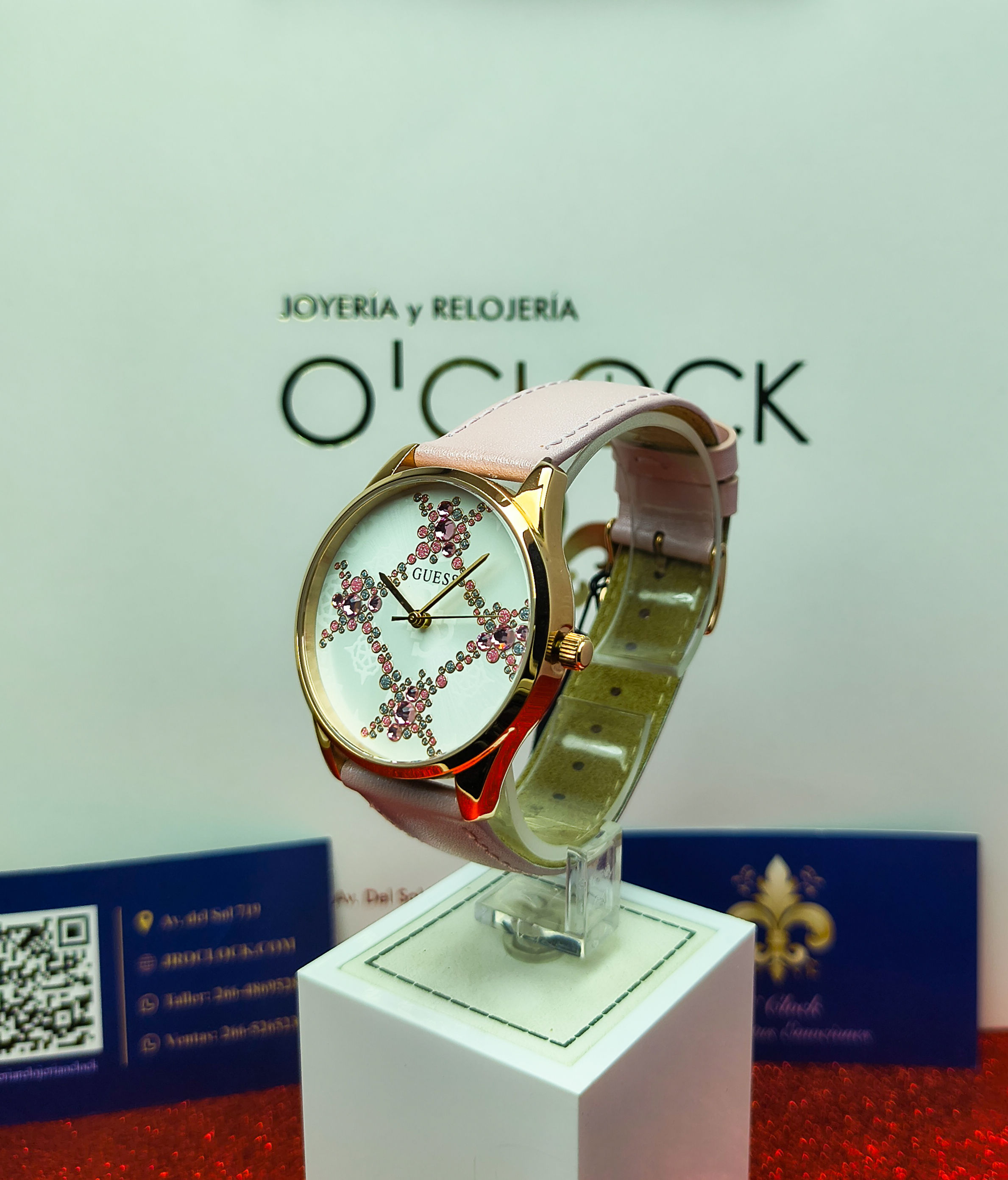 Guess Crystal Flowers