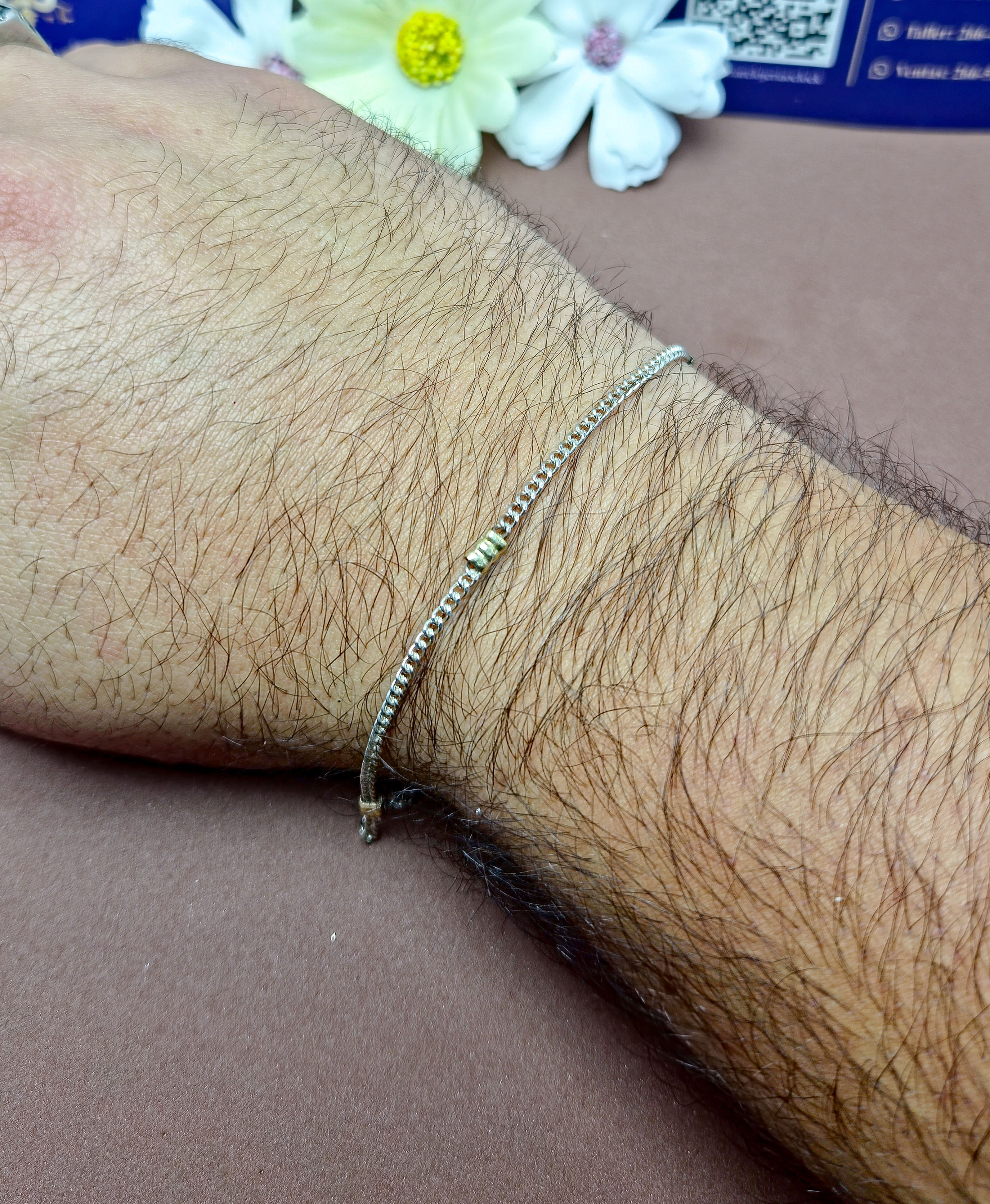 Pulsera en Plata y Oro