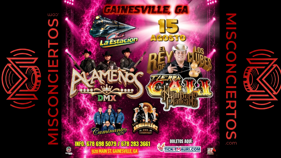 GAINESVILLE, GA, CLUB LA ESTACIÓN, 15 AGOSTO