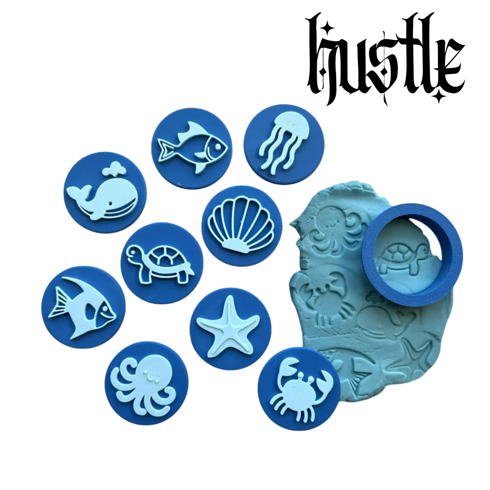 OCEAN PLAYDOUGH STAMPS
