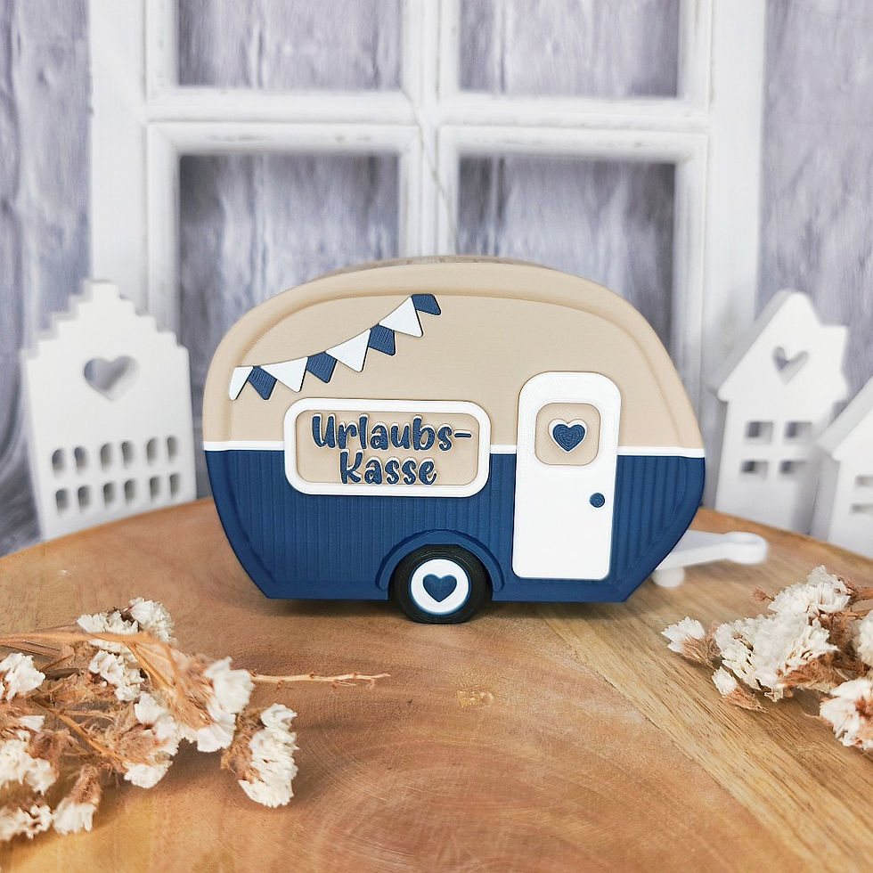 Miniaturbild: Wohnwagen Spardose