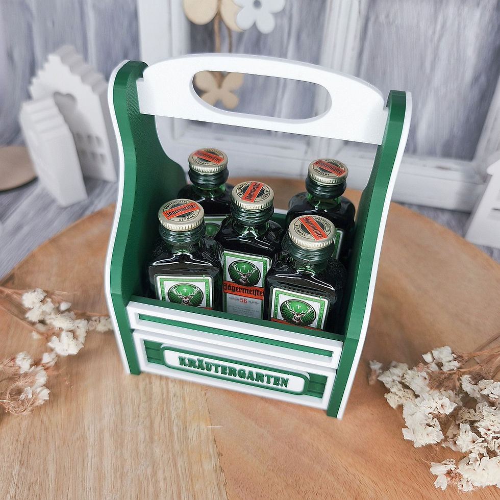 Miniaturbild: Schnaps Geschenk-Kisten, Männerhandtaschen, diverse Sprüche