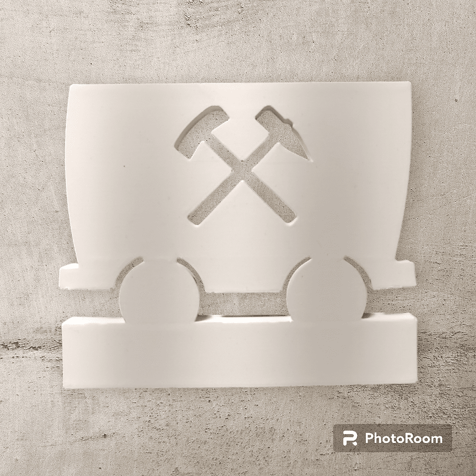 Miniaturbild: Einschieber Set für Stabkerzen/Blumen "Ruhrpott"