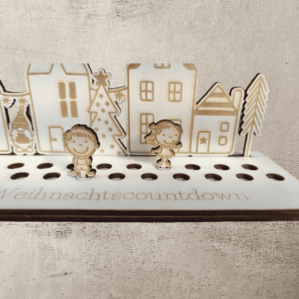 Miniaturbild: süßer Kinder-Adventscountdown