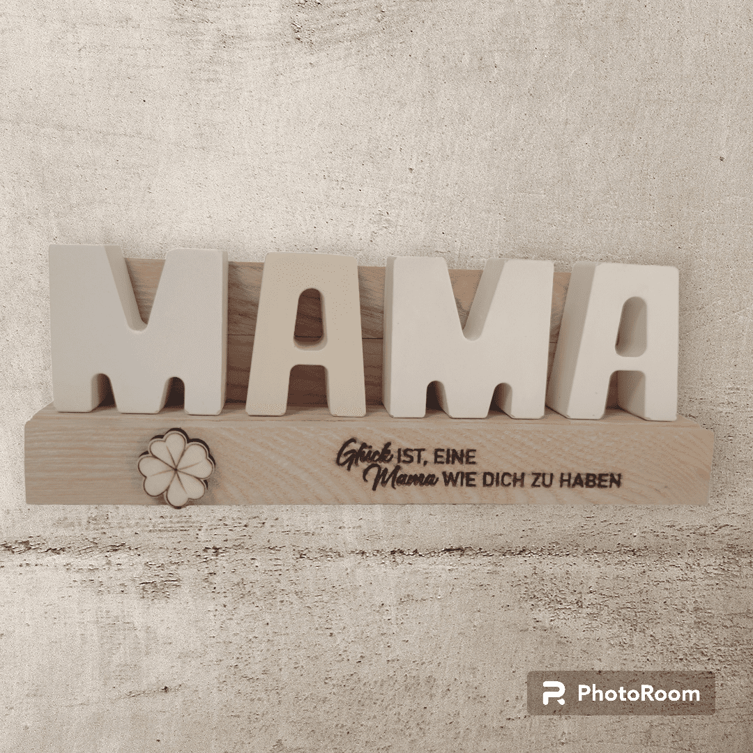 Muttertagsgeschenk "Glück ist eine Mama wie dich zu haben"