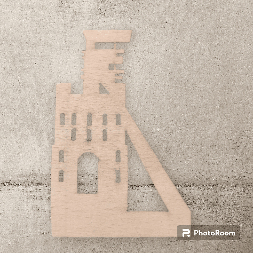 Miniaturbild: Einschieber-Ring Set für Kerzenglas "Bottrop"