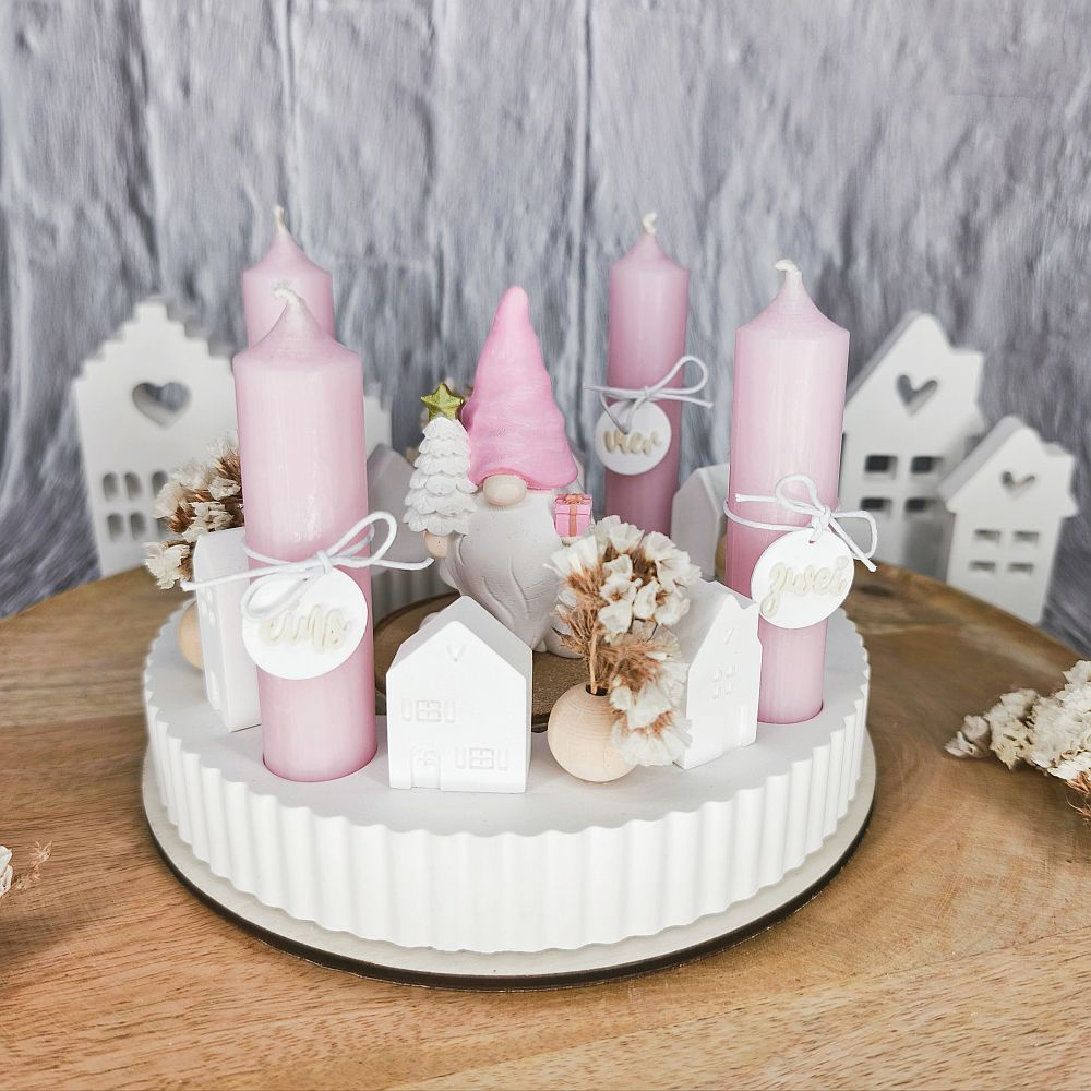 Adventskranz Ring "Tannenbaum Wichtel"