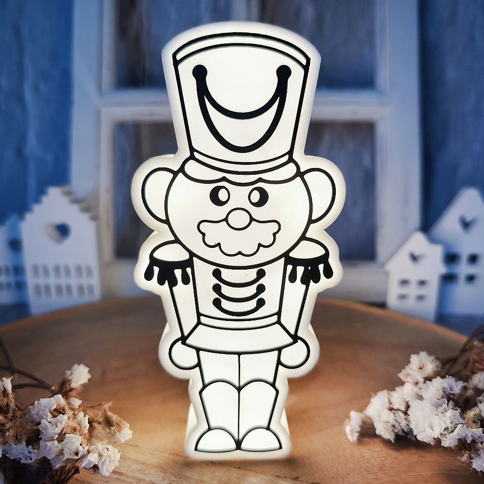 gr. Leuchties "Weihnachten", verschiedene Motive, zweifarbig