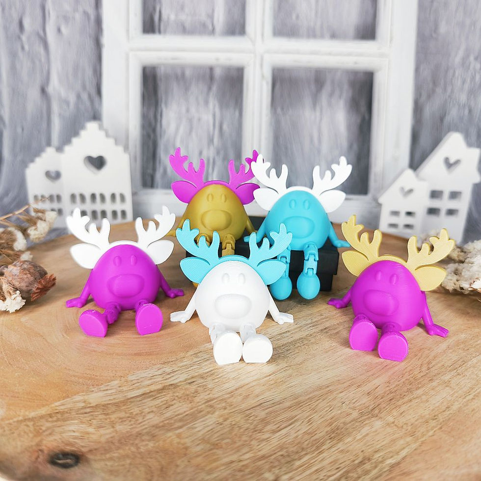 süße Mini Rentiere