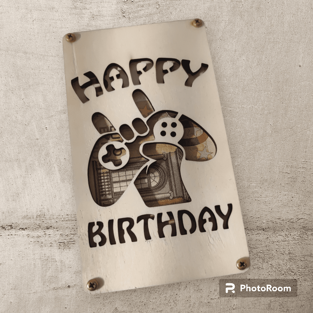 Geldgeschenk Verpackung "Gamer"