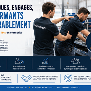 Des kinés pour vos journées QVT?
