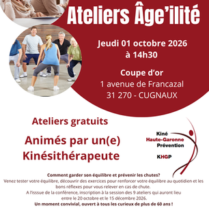 Ateliers Âge'ilité à Cugnaux