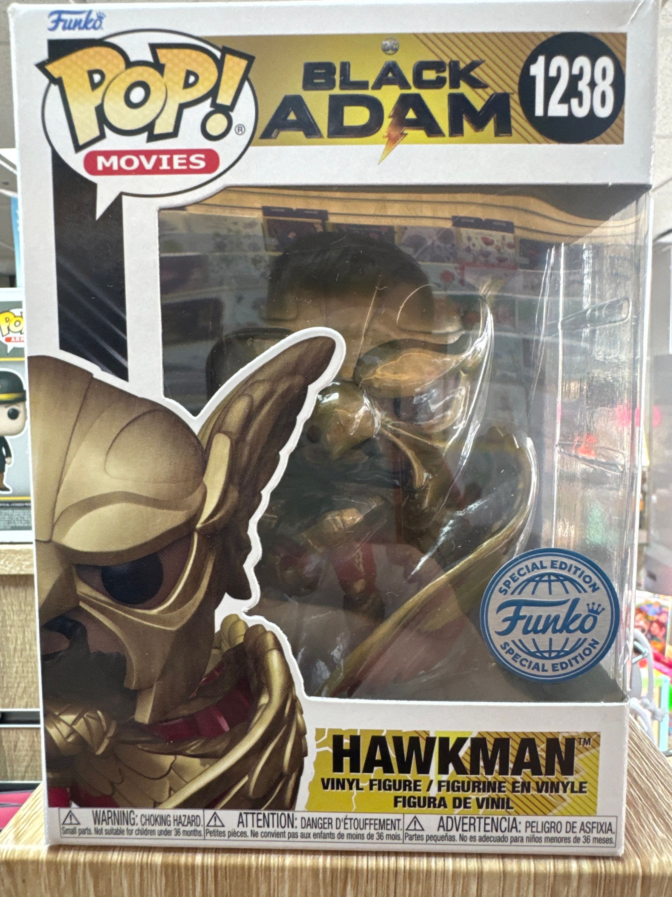Hawkman POP Vinyl – Black Adam Legendary Hero