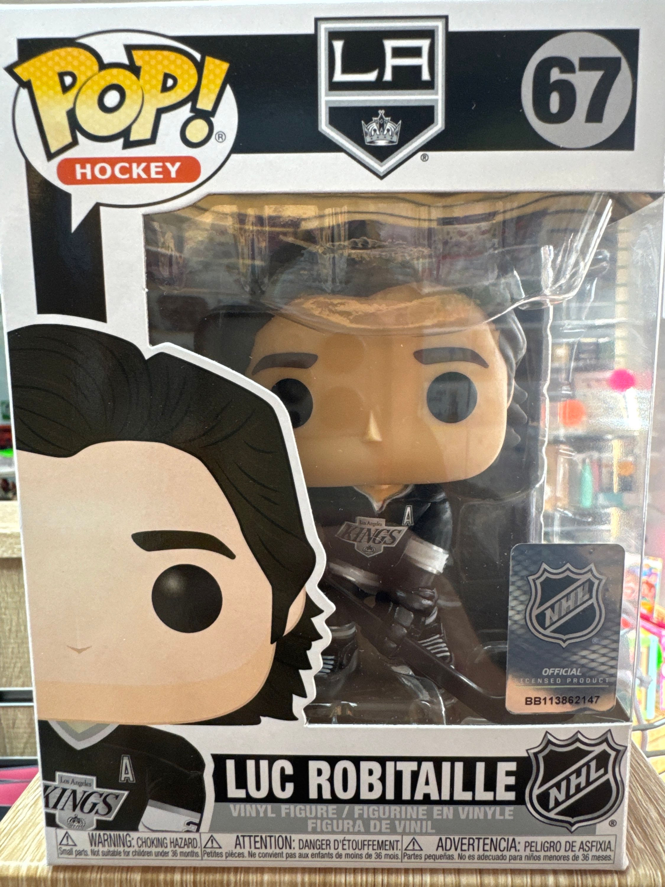 Luc Robitaille POP Vinyl – LA Hockey Legend Collectible