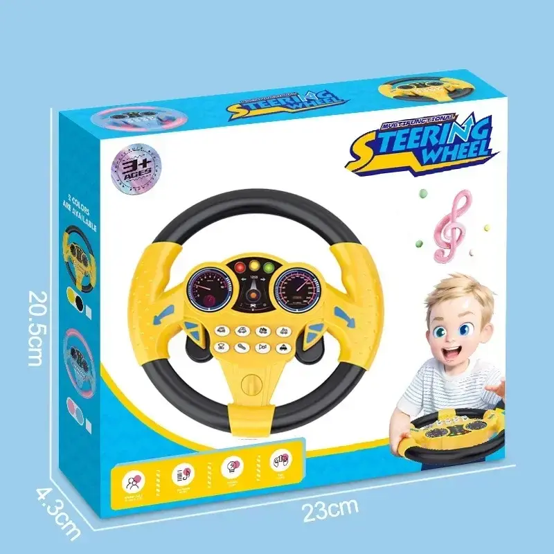 Thumbnail: Toddler Car Toy – Interactive Light-Up Steering Wheel 🍼🎉