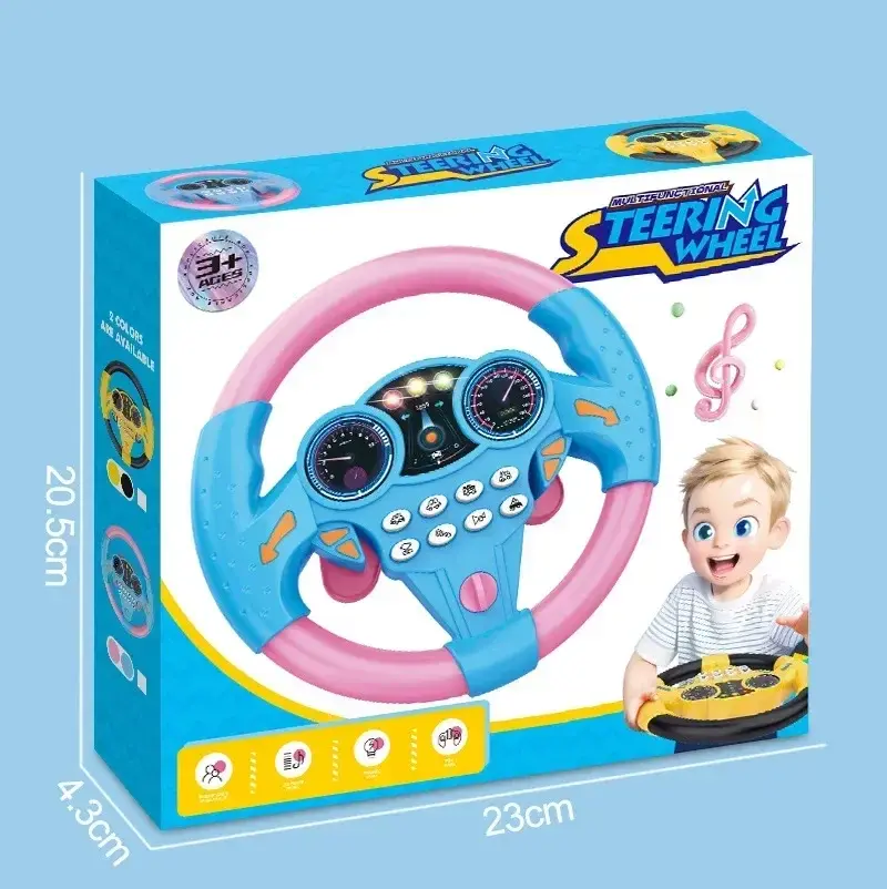 Thumbnail: Toddler Car Toy – Interactive Light-Up Steering Wheel 🍼🎉