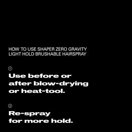 Thumbnail: Sebastian Professional Shaper Zero gravity | Light Hold Hairspray VOC 50%