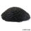 Thumbnail:  Indian Remy Human Hair Curly System Unit Thin Skin PU Capillary Prosthesis With