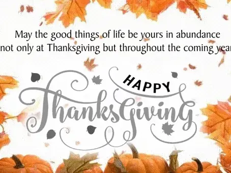 Happy Thanksgiving