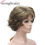 Thumbnail: StrongBeauty Short Curly Synthetic Wigs Heat Resistant Capless Hair