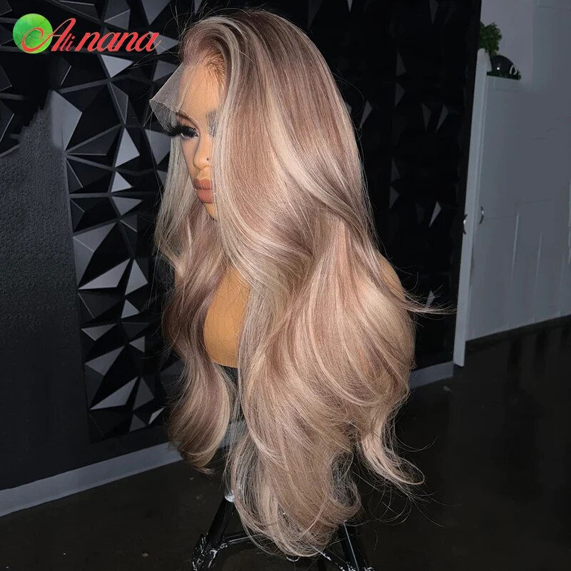 Thumbnail: HD & Glueless Lace Body Wave Pre-Plucked Human Hair
