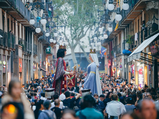 Gegantes at La Mercè festival