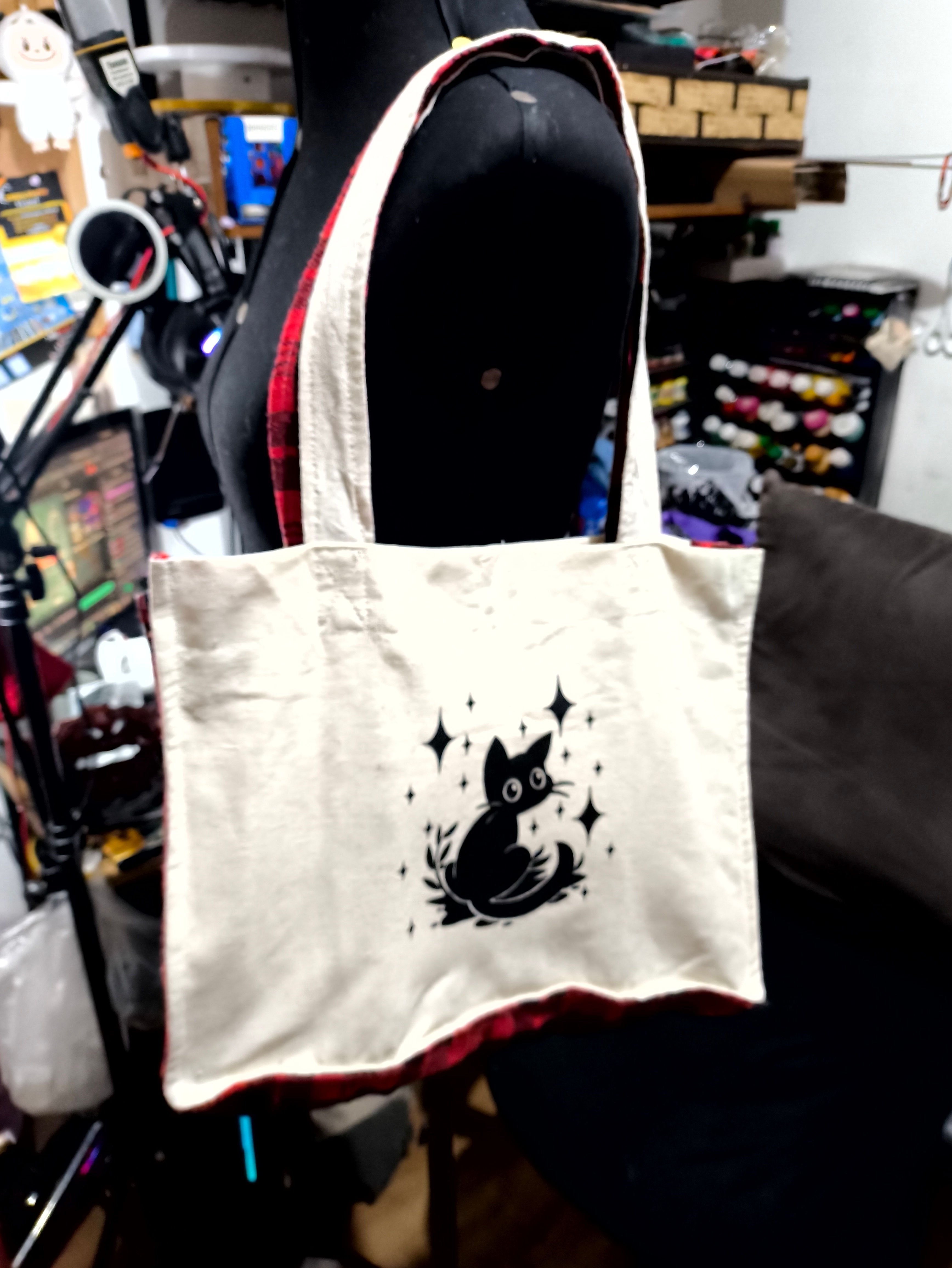 Ecobag Gatinho com Divisórias
