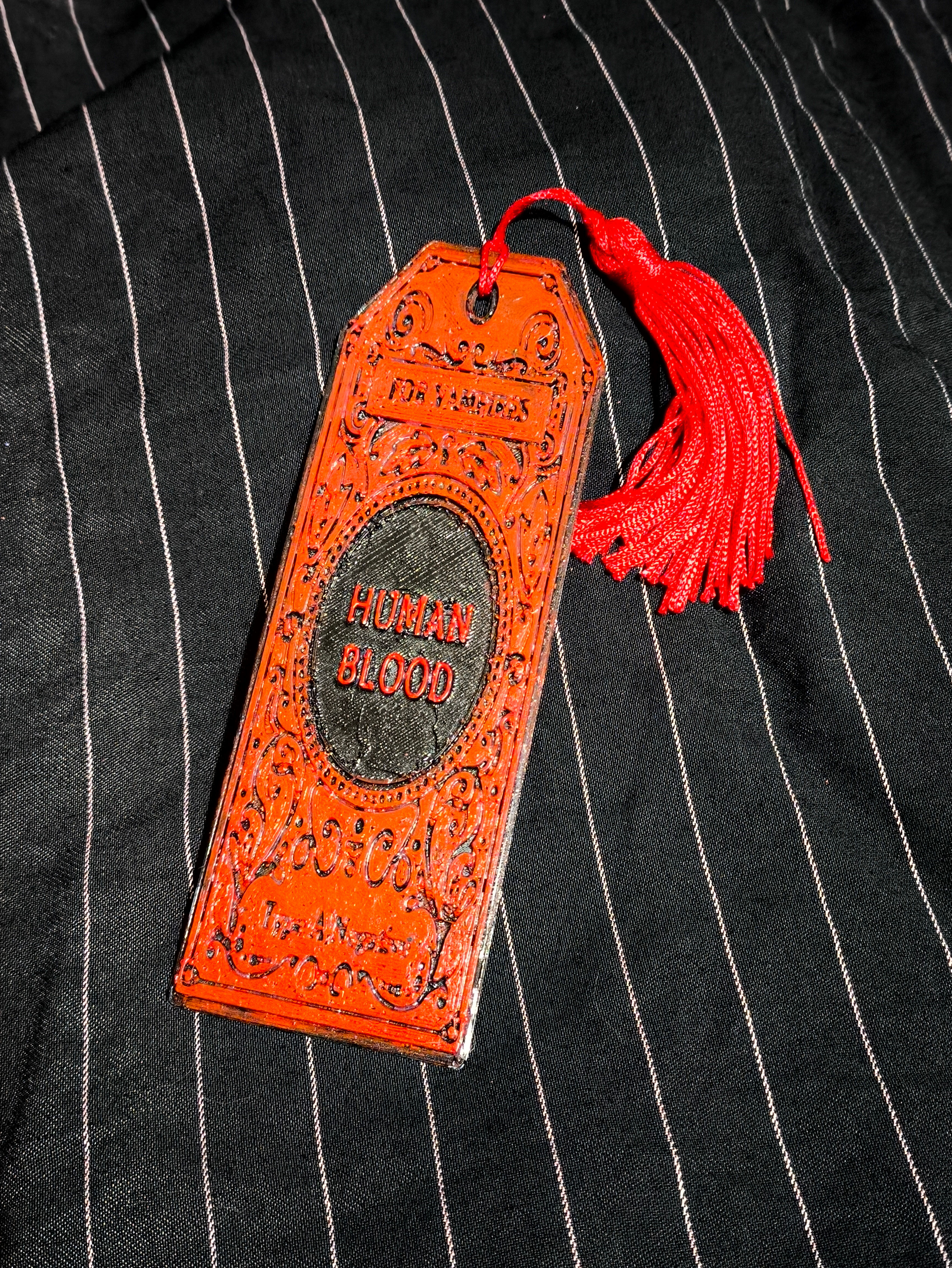 Marca Páginas com Tassel (Vampiro)